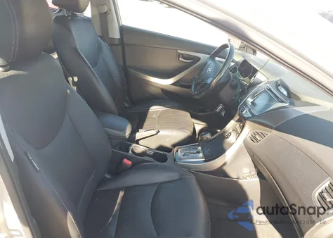 2013 Hyundai Elantra Limited from USA, damaged, VIN KMHDH4AE5DU494992